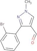 3-(2-Bromophenyl)-1-methyl-1H-pyrazole-4-carbaldehyde