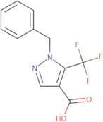 1-Benzyl-5-(trifluoromethyl)-1H-pyrazole-4-carboxylic acid