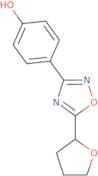 4-[5-(Oxolan-2-yl)-1,2,4-oxadiazol-3-yl]phenol