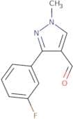 3-(3-Fluorophenyl)-1-methyl-1H-pyrazole-4-carbaldehyde