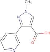 1-Methyl-3-(pyridin-3-yl)-1H-pyrazole-4-carboxylic acid