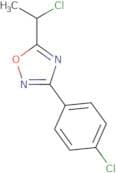 5-(1-Chloroethyl)-3-(4-chlorophenyl)-1,2,4-oxadiazole