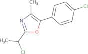 2-(1-Chloroethyl)-5-(4-chlorophenyl)-4-methyl-1,3-oxazole