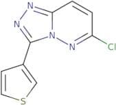 6-Chloro-3-(thiophen-3-yl)-[1,2,4]triazolo[4,3-b]pyridazine