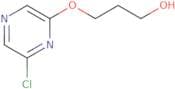 3-[(6-Chloropyrazin-2-yl)oxy]propan-1-ol