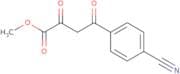 Methyl 4-(4-cyanophenyl)-2,4-dioxobutanoate
