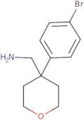 [4-(4-Bromophenyl)oxan-4-yl]methanamine