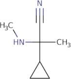 2-Cyclopropyl-2-(methylamino)propanenitrile