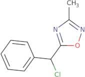 5-[Chloro(phenyl)methyl]-3-methyl-1,2,4-oxadiazole