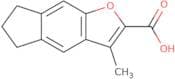 3-Methyl-5H,6H,7H-indeno[5,6-b]furan-2-carboxylic acid