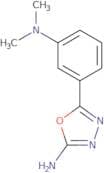 5-[3-(Dimethylamino)phenyl]-1,3,4-oxadiazol-2-amine