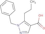 1-Benzyl-5-propyl-1H-pyrazole-4-carboxylic acid