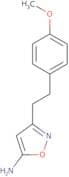 3-[2-(4-Methoxyphenyl)ethyl]-1,2-oxazol-5-amine