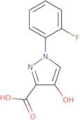 1-(2-Fluorophenyl)-4-hydroxy-1H-pyrazole-3-carboxylic acid