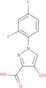 1-(2,4-Difluorophenyl)-4-hydroxy-1H-pyrazole-3-carboxylic acid
