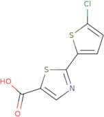 2-(5-Chlorothiophen-2-yl)-1,3-thiazole-5-carboxylic acid