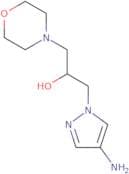 1-(4-Amino-1H-pyrazol-1-yl)-3-(morpholin-4-yl)propan-2-ol