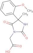 2-[4-(2-Methoxyphenyl)-4-methyl-2,5-dioxoimidazolidin-1-yl]acetic acid