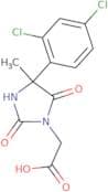 2-[4-(2,4-Dichlorophenyl)-4-methyl-2,5-dioxoimidazolidin-1-yl]acetic acid