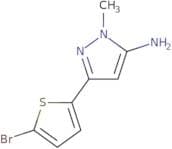 3-(5-Bromothiophen-2-yl)-1-methyl-1H-pyrazol-5-amine