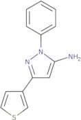 1-Phenyl-3-(thiophen-3-yl)-1H-pyrazol-5-amine