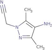 2-(4-Amino-3,5-dimethyl-1H-pyrazol-1-yl)acetonitrile