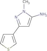 1-Methyl-3-(thiophen-3-yl)-1H-pyrazol-5-amine