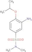 3-Amino-N,N-dimethyl-4-(propan-2-yloxy)benzene-1-sulfonamide