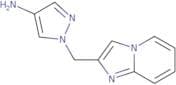 1-{Imidazo[1,2-a]pyridin-2-ylmethyl}-1H-pyrazol-4-amine
