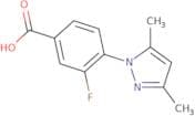 4-(3,5-Dimethyl-1H-pyrazol-1-yl)-3-fluorobenzoic acid