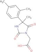 2-[4-(2,4-Dimethylphenyl)-4-methyl-2,5-dioxoimidazolidin-1-yl]acetic acid