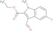 Ethyl 5-fluoro-3-formyl-1-methyl-1H-indole-2-carboxylate