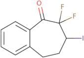 6,6-Difluoro-7-iodo-6,7,8,9-tetrahydro-5H-benzo[7]annulen-5-one