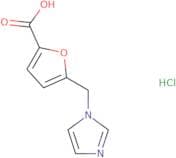 5-[(1H-Imidazol-1-yl)methyl]furan-2-carboxylic acid hydrochloride