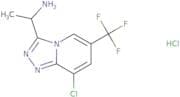 1-[8-Chloro-6-(trifluoromethyl)-[1,2,4]triazolo[4,3-a]pyridin-3-yl]ethan-1-amine hydrochloride