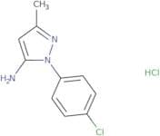 1-(4-Chlorophenyl)-3-methyl-1H-pyrazol-5-amine hydrochloride