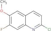 2-Chloro-7-fluoro-6-methoxyquinoline