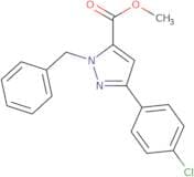 Methyl 1-benzyl-3-(4-chlorophenyl)-1H-pyrazole-5-carboxylate