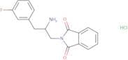 2-[(2S)-2-Amino-3-(3-fluorophenyl)propyl]-2,3-dihydro-1H-isoindole-1,3-dione hydrochloride