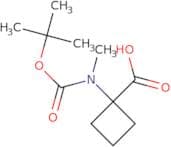 1-{[(tert-butoxy)carbonyl](methyl)amino}cyclobutane-1-carboxylic acid
