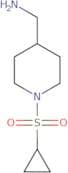 ([1-(Cyclopropylsulfonyl)piperidin-4-yl]methyl)amine