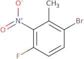 1-Bromo-4-fluoro-2-methyl-3-nitrobenzene