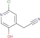 2-(2-Chloro-5-hydroxypyridin-4-yl)acetonitrile