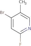4-Bromo-2-fluoro-5-methyl-pyridine