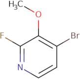 4-Bromo-2-fluoro-3-methoxypyridine