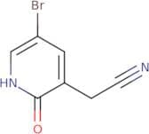 2-(5-Bromo-2-hydroxypyridin-3-yl)acetonitrile