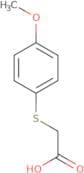 2-((4-Methoxyphenyl)thio)acetic acid
