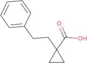 1-(2-Phenylethyl)cyclopropane-1-carboxylic acid