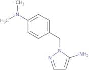 1-{[4-(Dimethylamino)phenyl]methyl}-1H-pyrazol-5-amine