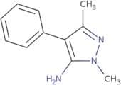 2,5-Dimethyl-4-phenylpyrazol-3-amine
